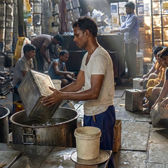 dirty indian street facility